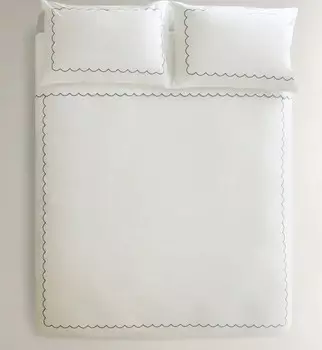Пододеяльник Zara Home Scalloped