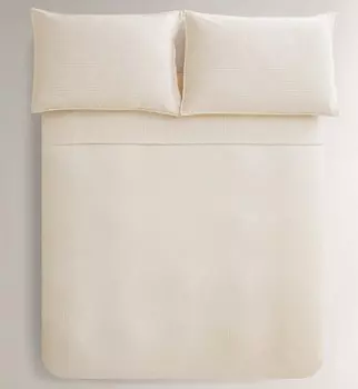 Пододеяльник Zara Home Striped, желтый
