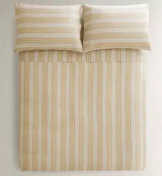 Пододеяльник Zara Home With Multicoloured Stripes