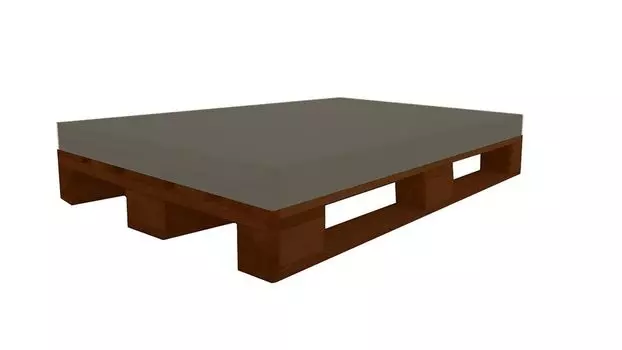 ПОДОДОДНАЯ ПОДУШКА (120x80x12 см (черный) МАТРАСНАЯ ПОДУШКА С искусственной кожей, негорючей MVSS 302 - ПЕНА, стабилизированная УФ-излучением ДЛЯ ЕВРОПАЛИТЫ - RG40/60 FIRM Dibapur, серебро