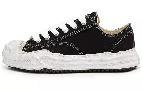 Подошва Hank OG с низкой потертостью, черная Mihara Yasuhiro