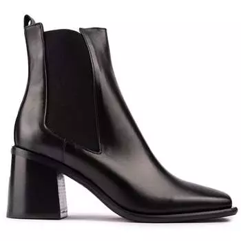 Подошва итальянских ботинок Кьянти с квадратным носком Sole, черный