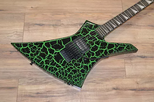 Подпись Джексона Брэндона Эллиса Келли 2022 - Green Crackle Jackson Brandon Ellis Kelly Signature