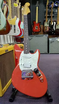 Подпись Курта Кобейна Fender Jag-Stang Kurt Cobain Signature Jag-Stang