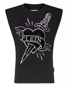 Подплечники Майка Love PHILIPP PLEIN, черный