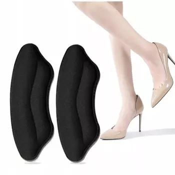 Подпятники из пенопласта для обуви с потертостями, наклеенные каблуки, черные Inny Producent