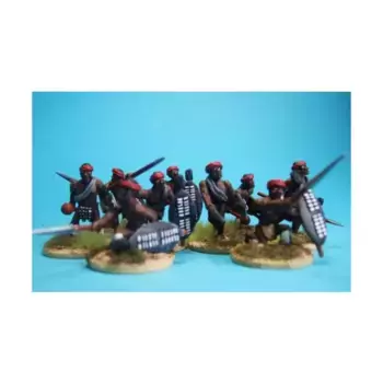 Подразделение местного контингента Натала, Zulu War 1897 - Natal Natives (28mm)
