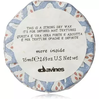 Подробнее Внутри это сильный сухой воск, 75 мл., Davines