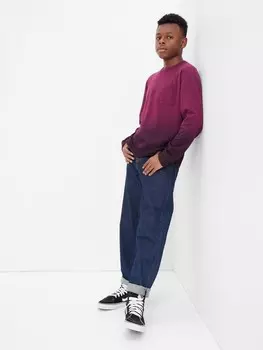 Подростковая футболка с карманом Gap, фиолетовый