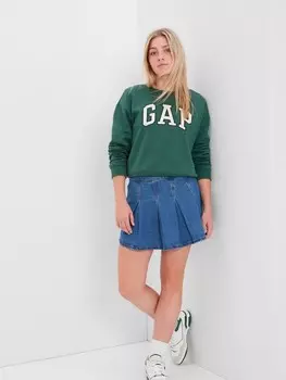 Подростковая толстовка с логотипом Gap, зеленый