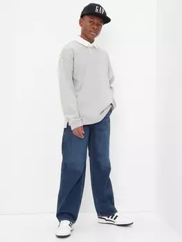 Подростковые джинсы плотника Gap, синий