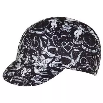 Подшлемник Cycology Velo Tattoo, черный