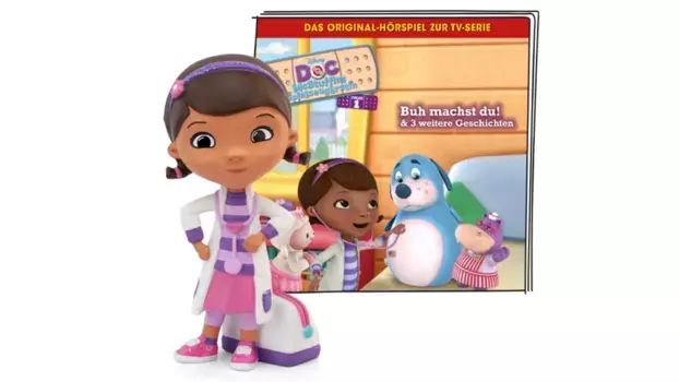 Подслушивающая фигурка для toniebox: игрушечный доктор диснея док макстаффинс: фу ты! и еще 3 истории Tonies