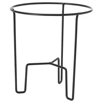 Подставка для цветов для дома и улицы, черная, 21 см, SVARTPEPPAR IKEA