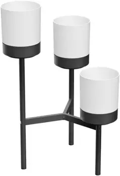 Подставка для цветов Prosperplast "BLOOMIE STAND" 49х49х54 см, белый