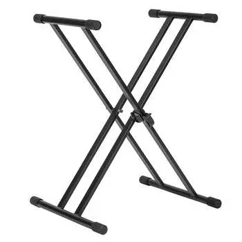 Подставка для клавиатуры Gator Frameworks GFW-KEY-2000X Heavy Duty Deluxe в стиле "X" Gator Frameworks GFW-KEY-2000X Heavy Duty Deluxe "X" Style Keyboard Stand