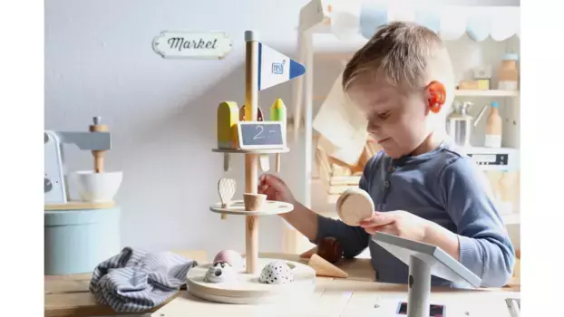 Подставка для мороженого свежее