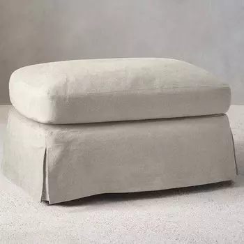 Подставка для ног Zara Home By Vincent Van Duysen 01, светло-бежевый