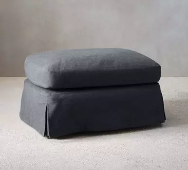 Подставка для ног Zara Home By Vincent Van Duysen 01, синий