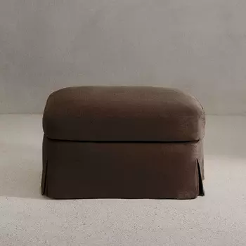 Подставка для ног Zara Home by Vincent Van Duysen 01, темно-фиолетовый