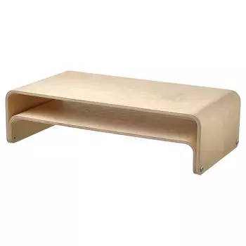 Подставка для ноутбука/монитора, берёза, 52x26 см, VATTENKAR IKEA