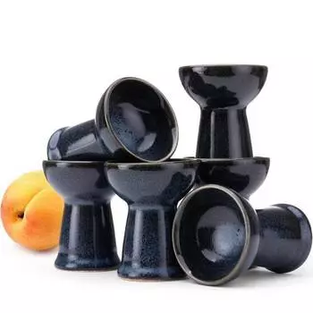 Подставка для яиц time black (набор из 6 шт.) Konsimo, черный