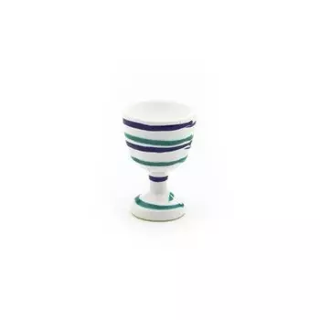 Подставка для яиц Traunsee 6 см Gmundner Keramik, белый/желтый/зеленый