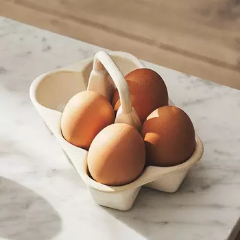 Подставка для яиц Zara Home Stoneware, белый