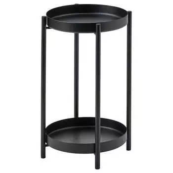 Подставка для растений Ikea Olivblad, 35 см, черный