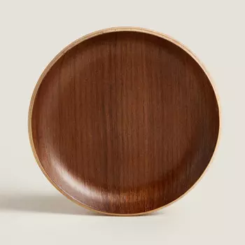 Подставка для сервировки Zara Home Wooden, темно-коричневый