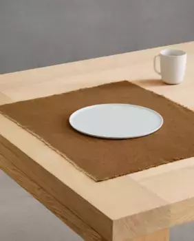 Подставка для столовых приборов 01 Zara Home, горчично-желтый