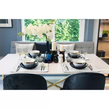 Подставка для столовых приборов Adam «Wave», (2 шт.), GOTS органическая, сертифицирована CERES 0242, сделано в Германии, бежевый/светло-серый