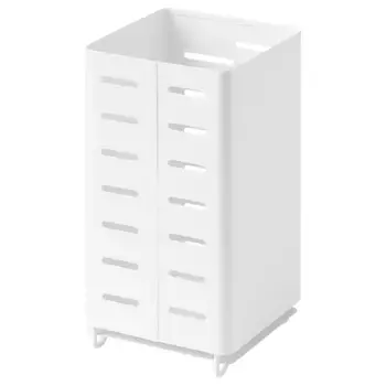 Подставка для столовых приборов, белая, 18 см, AVSTEG IKEA