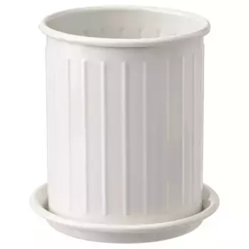 Подставка для столовых приборов, бежевый, 13 см, VLVRDAD IKEA