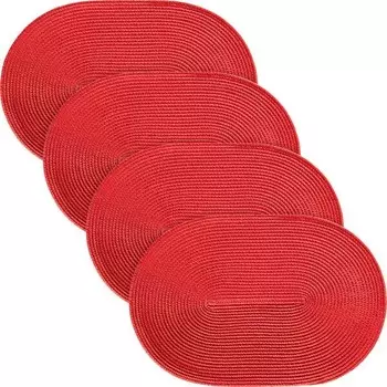 Подставка для столовых приборов Erwin Mller 4er-Pack 163442, 30x1x45 см, красный