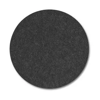 Подставка для столовых приборов, фетр, антрацит, диаметр 38см (1 Zeller, серый