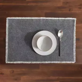 Подставка для столовых приборов из экологически чистого хлопка Duma I Room - El Corte Ingls, серый