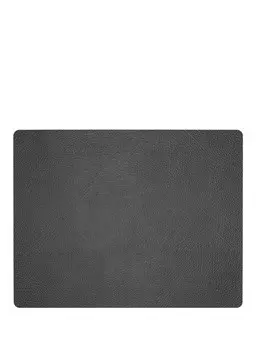 Подставка для столовых приборов Linddna SQUARE L aus Leder, 35x45 см, темно-серый