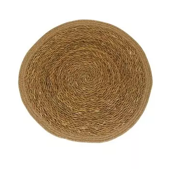 Подставка для столовых приборов Mitienda aus Seegras rund, 38x38x38 см, коричневый