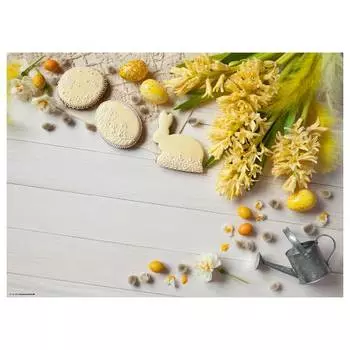 Подставка для столовых приборов пасхальная композиция i (набор из 12 шт.) Tischsetmacher, мультколор