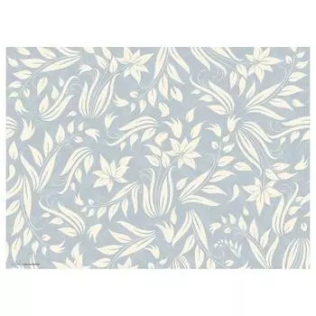 Подставка для столовых приборов с цветочным узором ii (набор из 4 шт.) Tischsetmacher, синий