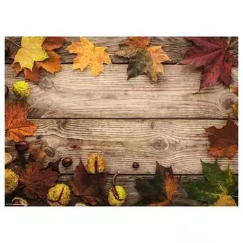 Подставка для столовых приборов с кленовыми листьями (набор из 12 шт.) Tischsetmacher, мультколор