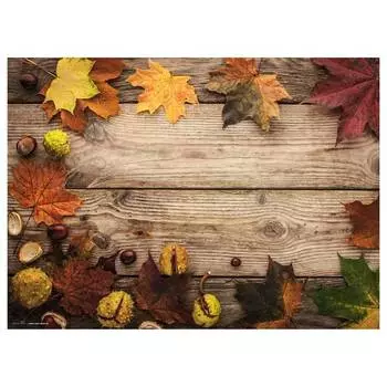 Подставка для столовых приборов с кленовыми листьями (набор из 4 шт.) Tischsetmacher, зеленый