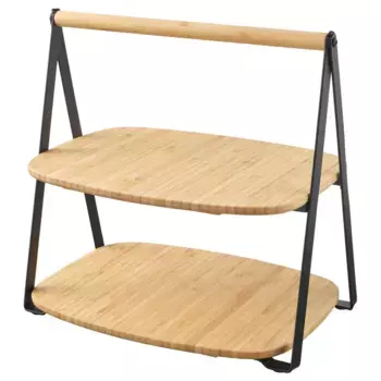 Подставка для торта, черная, 27 см, FULLSPCKAD IKEA