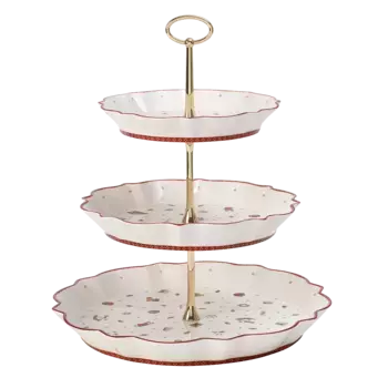 Подставка для торта Toy's Delight Villeroy & Boch, красно-белый