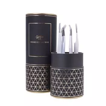 Подставка для тюбика, контейнер для пинцета. Wonder Lashes