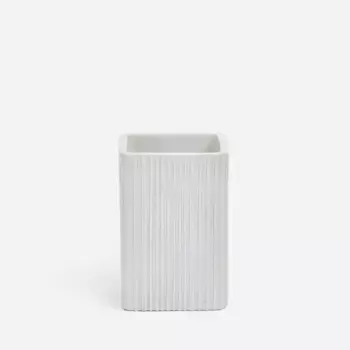 Подставка для зубных щеток на столешнице с подкладкой El Corte Ingls, белый