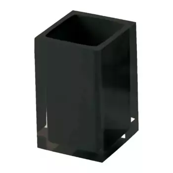 Подставка для зубных щеток Rainbow Gedy, черный