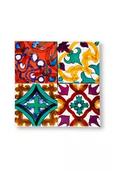 Подставка Excelsa Lisbona керамическая 15 см разноцветная, мультиколор