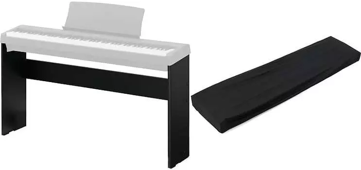 Подставка Kawai HML-1 для ES100 — черный комплект с чехлом для клавиатуры Gator GKC-1648 для 88-клавишных клавиатур Kawai + Gator HML-1B=1 GKC-1648=1